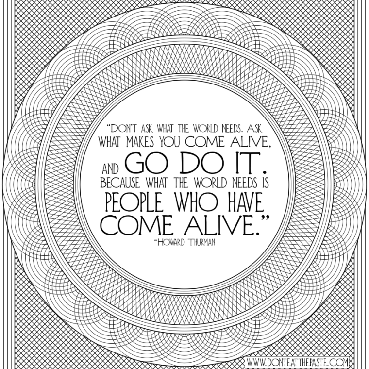 come_alive_quote-Howard_Thurman-FB